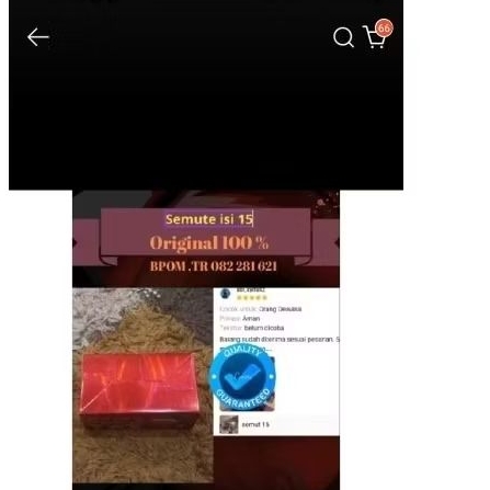 

Box kotak merah isi 15