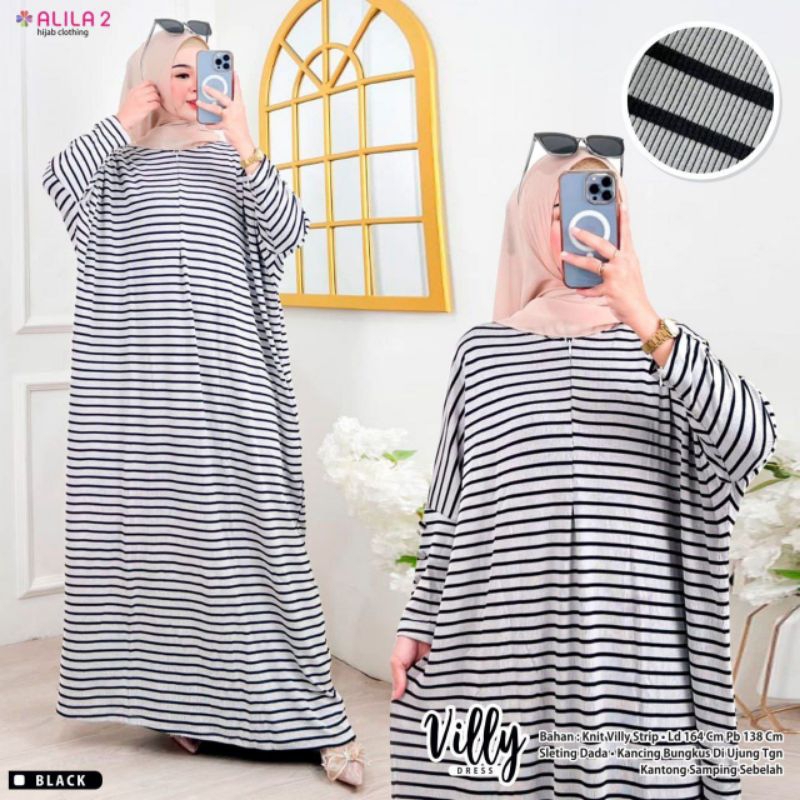 koala dress / zizza dress / gamis freesize ld 130-140 / gamis kaos jumbo /dress kaos salur garis-gar