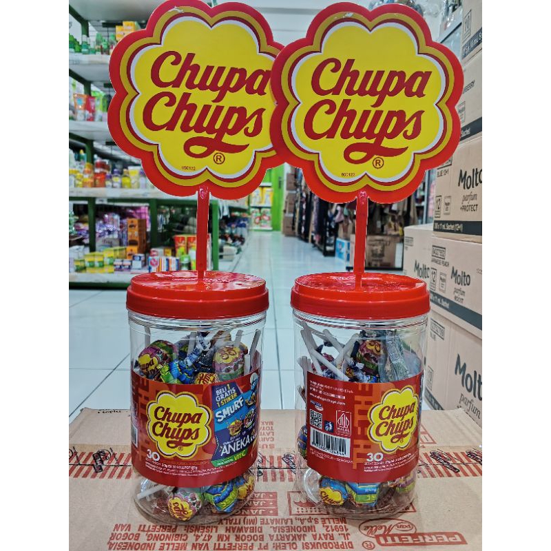 

CHUPA CHUPS LOLLIPOP TOPLES(30Pcs)