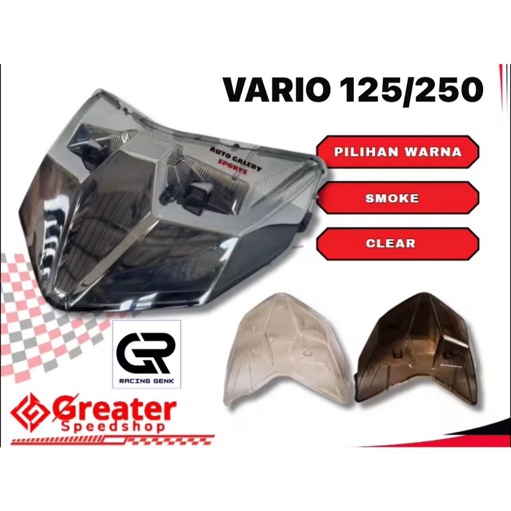 Panca Motor Mikastop Lampu Stop Vario 125 150 New 2018 keyless, Mikalampu belakang vario 125 vario 1