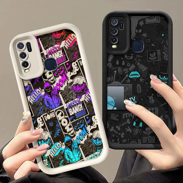 Casing Softcase Procamera VIVO Y50 Full Silikon Karet Lentur - Solid Case