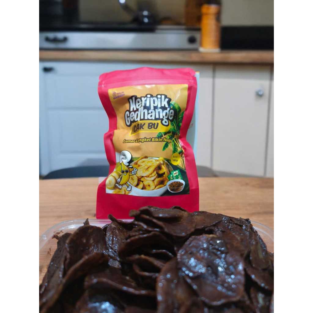 

keripik gedang rasa coklat
