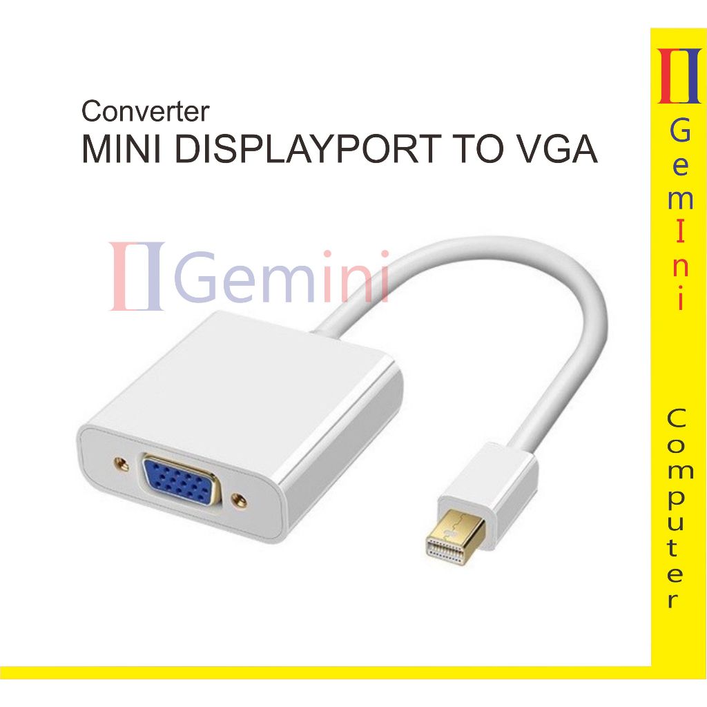Converter Mini Display Port To VGA / mini DP to VGA