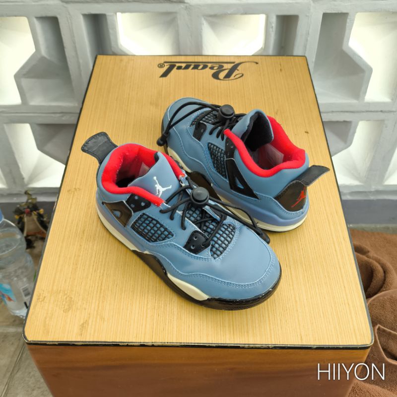 Sepatu Second N1k3 Jordan 4 Retro x Travis Scott | Size 30 | Insole 18,5 cm