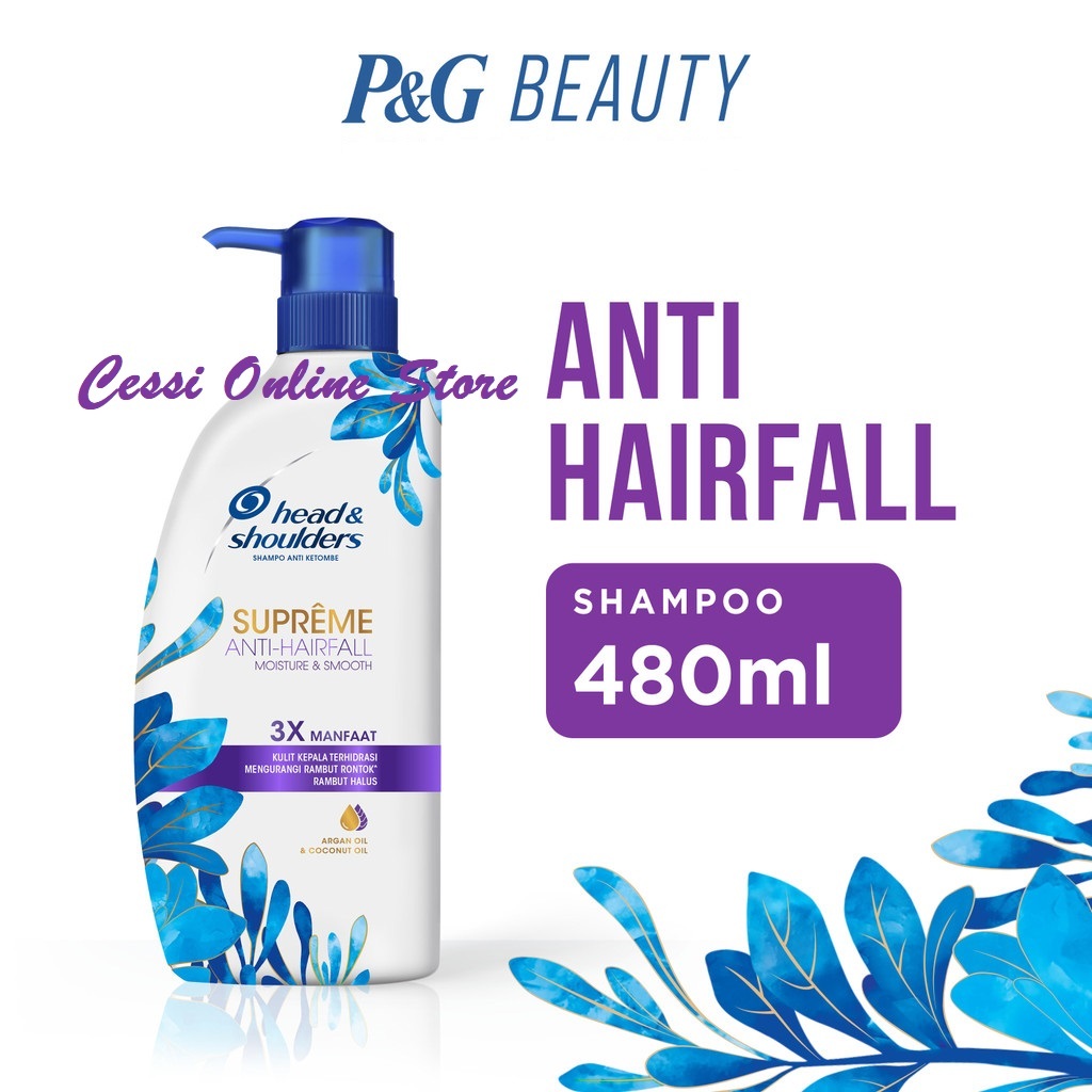 Head and Shoulder Supreme Anti Hair Fall Shampoo  480 ml