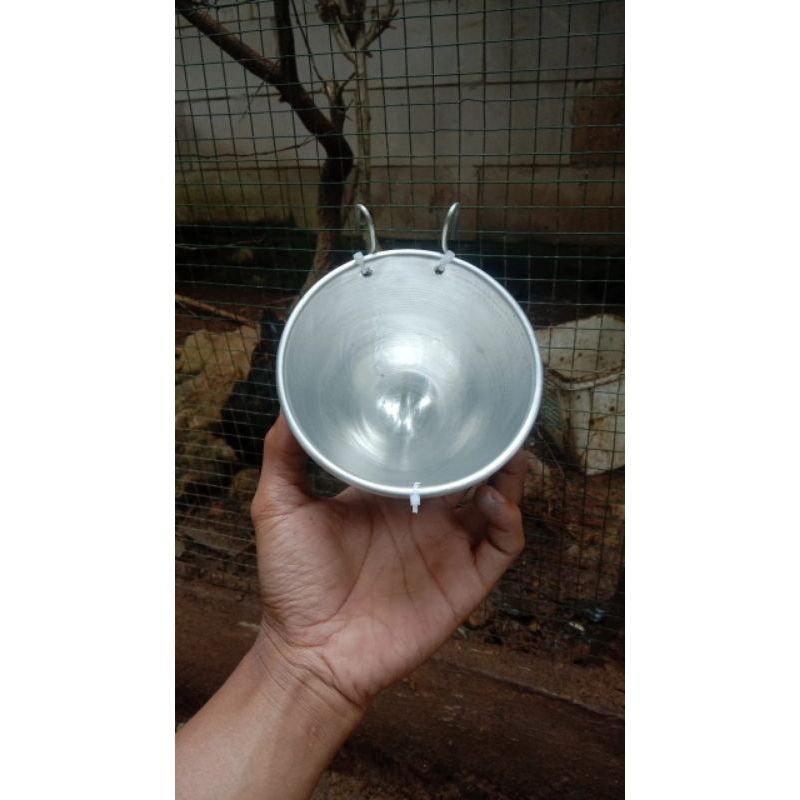 cepuk Alumunium tempatt pakan ayam Bangkok cepuk