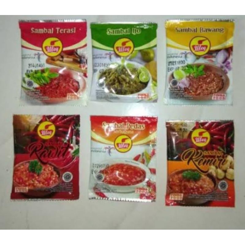 

sambal uleg trasi 1rtg isi 10pcs