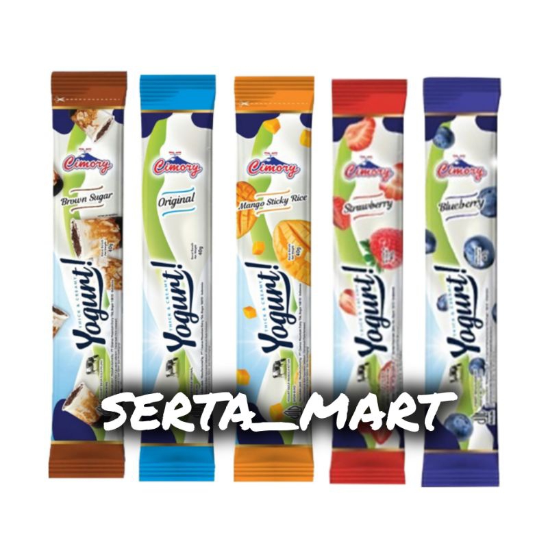 

Cimory Yoghurt Stick 40gr - Cimory Squeeze Strawberry / Blueberry