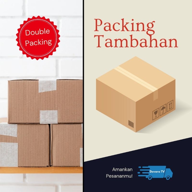 

Packanging Double Tambahan dengan Pesanan di Devara TV