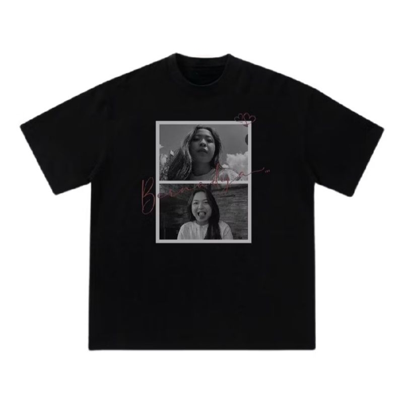 kaos bernadya - bahan cotton combed 24s