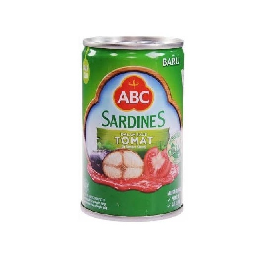 

sarden sardines kaleng abc saus tomat 155