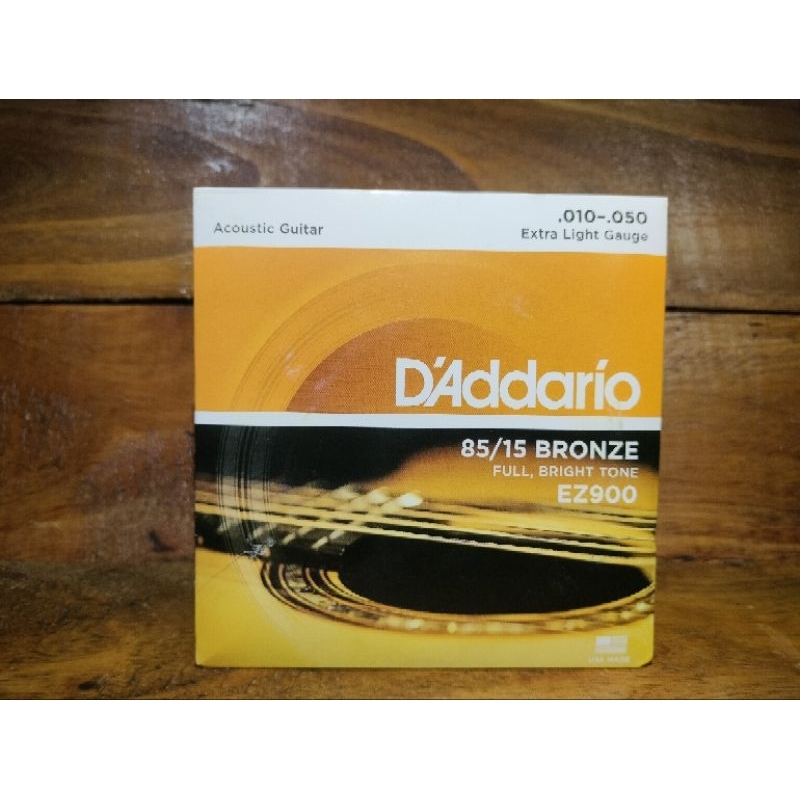 Senar / Tali gitar D'Addario 85/15 EZ900