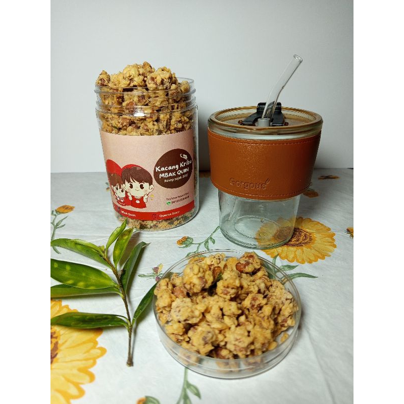 

Kacang Kribo | Mbak Quiin | Kemasan 600, 900 ml