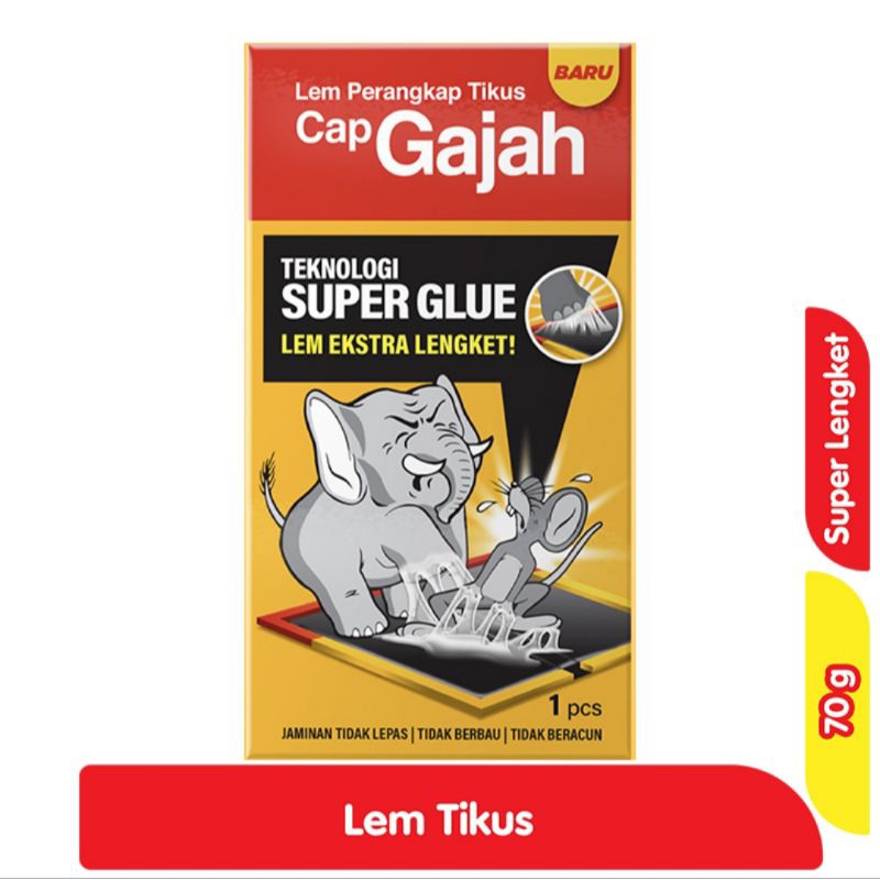 

Cap Gajah Super Glue Lem Ekstra Lengket harga per pcs