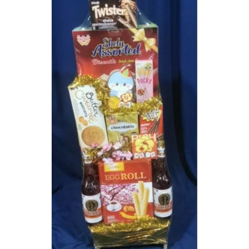 

Parcel Imlek Snacks Sirup Hampers CNY Kado Parsel Hadiah Gift Set Free Kartu Ucapan