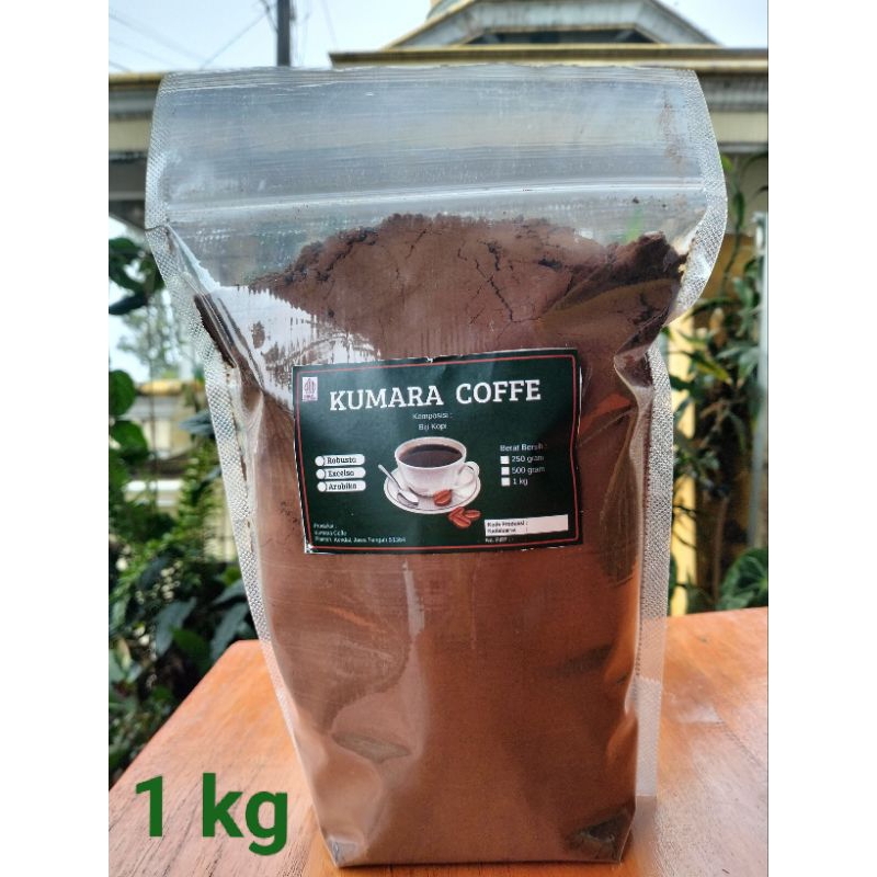 

1 KG KOPI BUBUK ROBUSTA KUMARA COFFEE