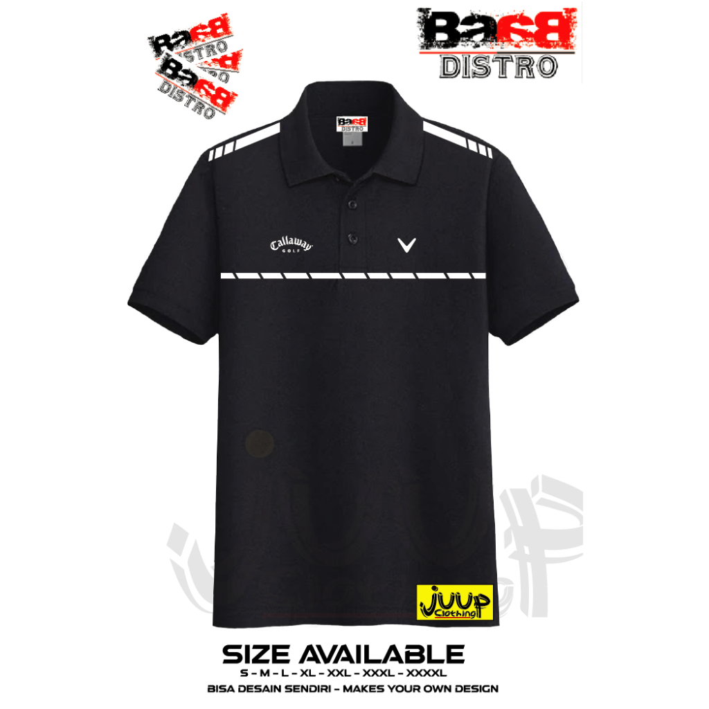 POLO SHIRT KAOS KERAH CALLAWAY GOLF EXCLUSIVE