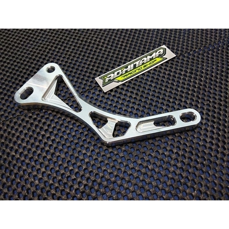 BRACKET BREKET DUDUKAN KNALPOT 5TL MIO SPORTY, MIO SMILE, FINO, SOUL CNC