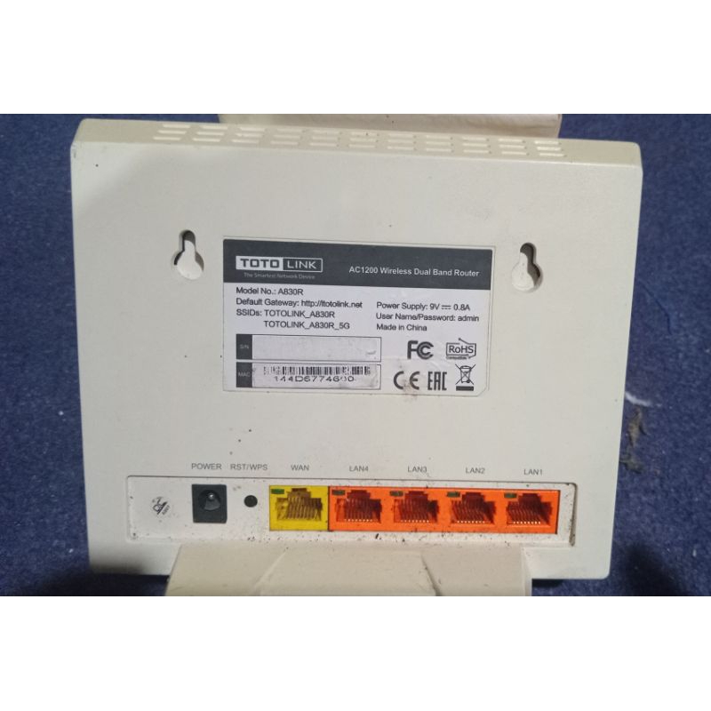 Totolink a830r dualband