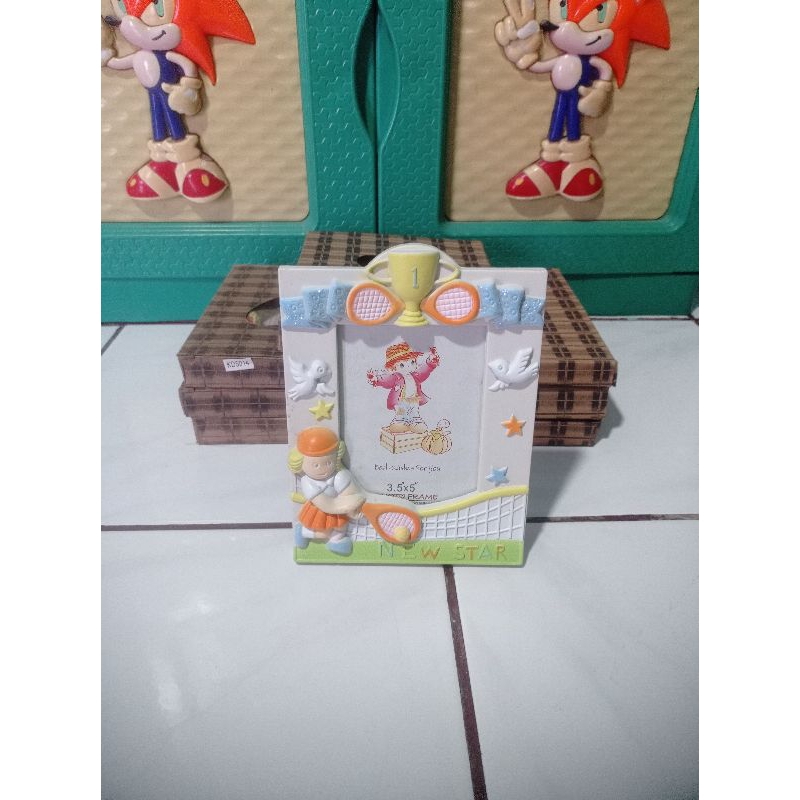 Pigura 2in1 NOS, Bingkai Foto Frame Plastik, Pigura Foto Murah