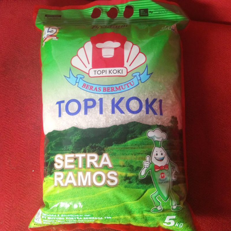 

beras Topi Koki 5kg