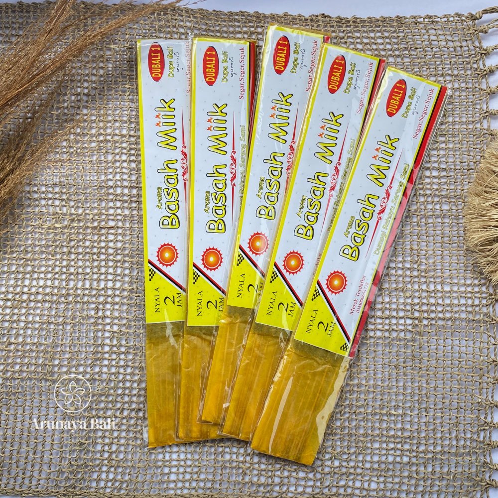 Dupa Herbal Dubali1 Basah Miik 2 Jam - Dupa Tradisional Asli Bali