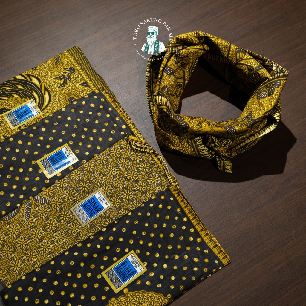 Toko Sarung Pak Ali - Ikat Kepala Batik Print Sinar Agung/Batik Print/BatikTaplak