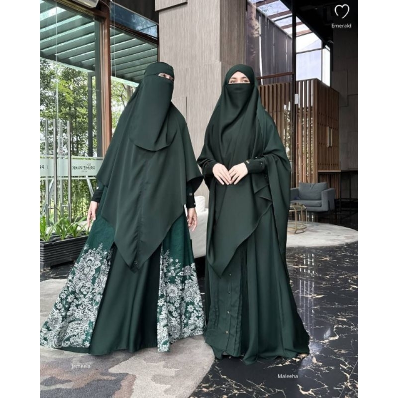 JAMEELA AND MALEEHA EID SERIES MAHIRA INDONESIA | EID SERIES MAHIRA 2025 | GAMIS SET SYAR'I LEBARAN 