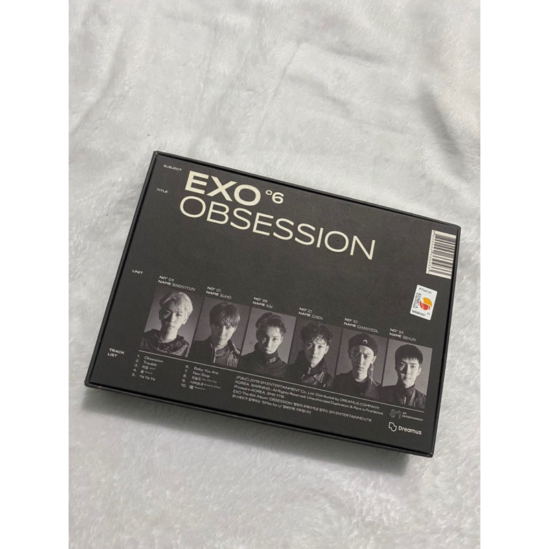 ALBUM EXO OBSESSION ALBUM ONLY