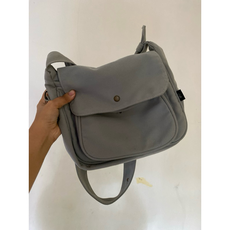 preloved tas kanvas abu imokey