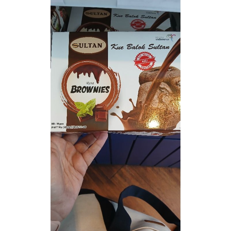

Kue Balok Brownies Sultan