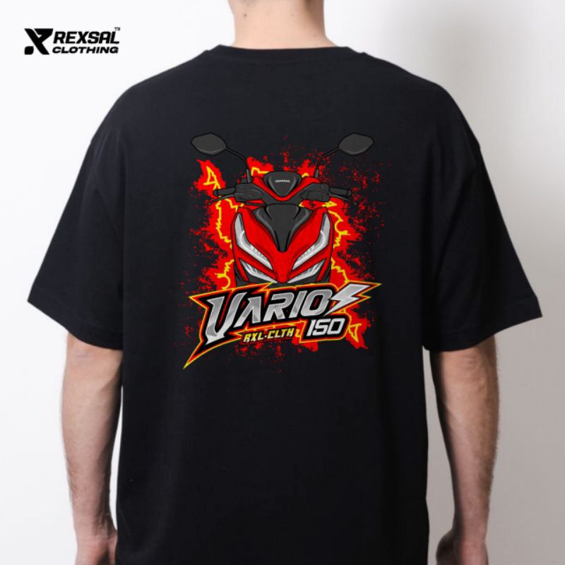 KAOS PRIA HONDA VARIO 150 / KAOS MOTOR VARIO RACING/ KAOS VARIO PREMIUM DESAIN
