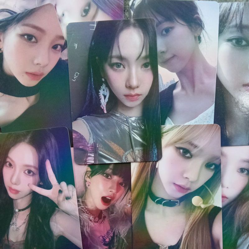 Lomocard hologram Karina aespa