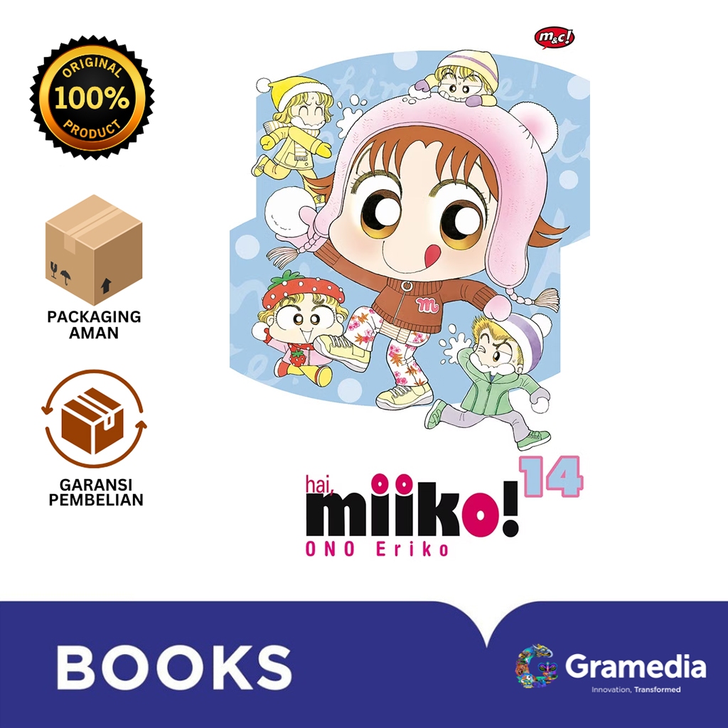 Gramedia Bali - HAI, MIIKO 14 - BOOKPAPER