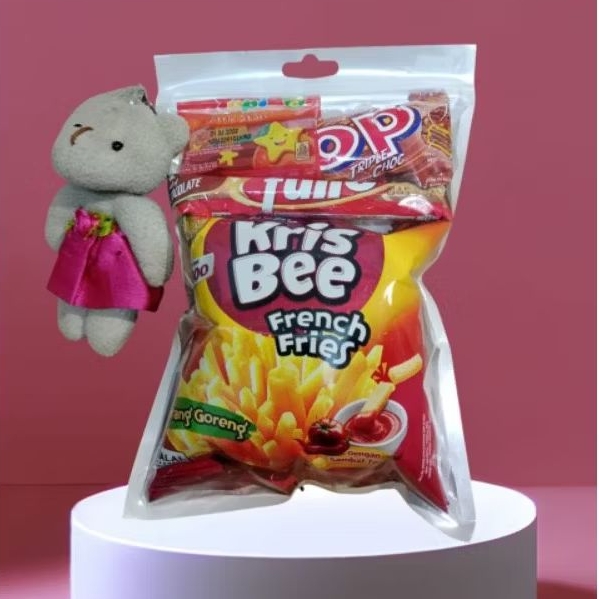 

SNACK MERAH/ Snack Ulang Tahun/ Souvenir Anak Viral