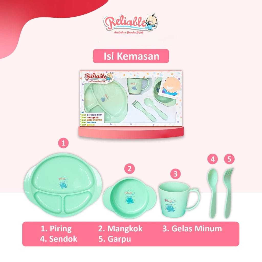 Reliable Feeding Set Bayi Box Besar RFS5006