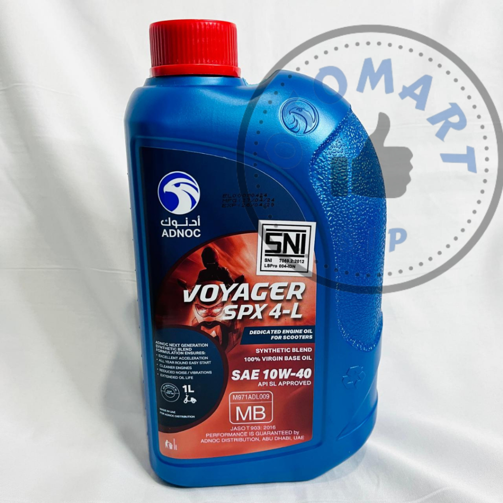 Oli Motor Matic Adnoc Voyager SPX4-L 10W-40