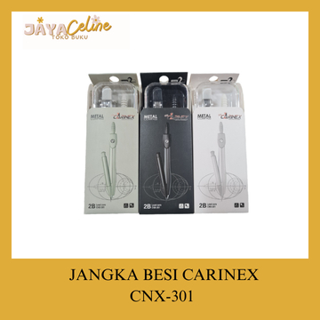 

[1 Pcs] Jangka Besi Carinex CNX-301 / Compass Set / Jangka Stainless Steel Besi Carinex CNX-301
