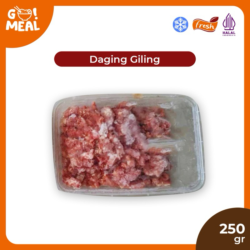 

DAGING GILING 250gr - DAGING GILING 500gr - DAGING MPASI