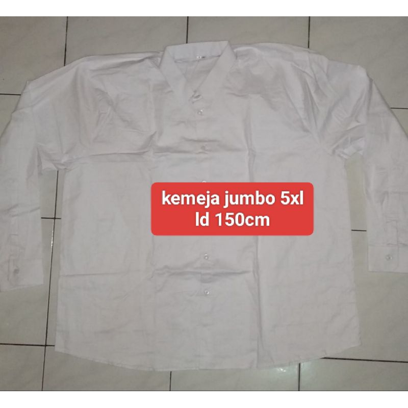 Kemeja jumbo pria 5XL