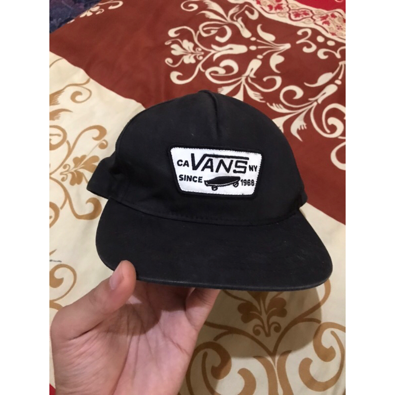 TOPI SNAPBACK VANS OF THE WALL ORIGINAL PT NAVYA