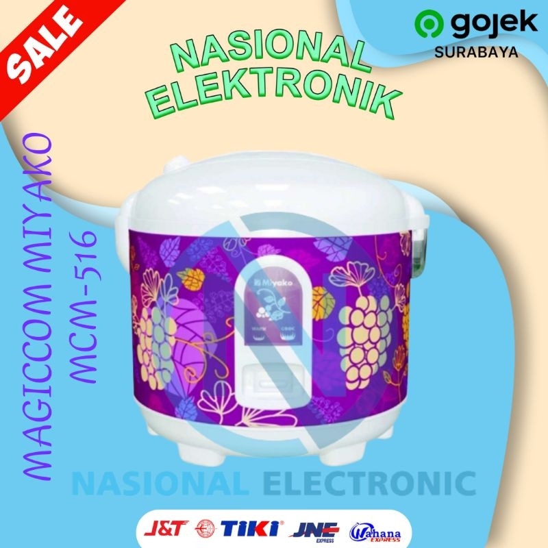 Magic com miyako MCM516/Rice cooker miyako 1.8ltr MCM 516/Penanak nasi miyako Mcm-516 RICE COOKER MI