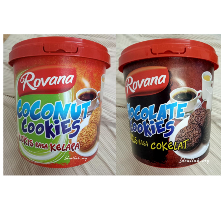 

Rovana Biscuit Cookies Kemasan Timba 350g