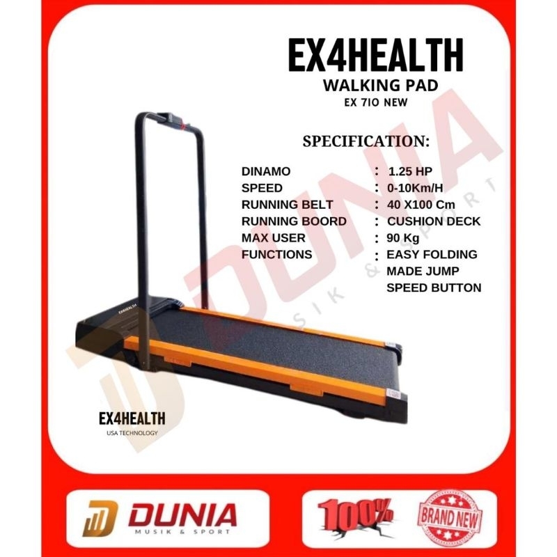 EX4Health Walking Pad EX710 New