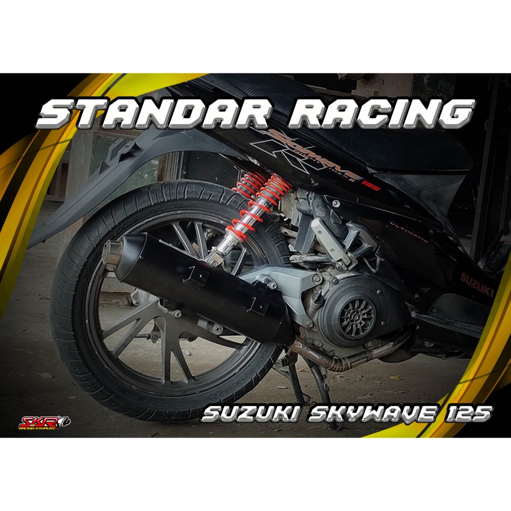 KNALPOT STANDAR RACING SKYWAVE.