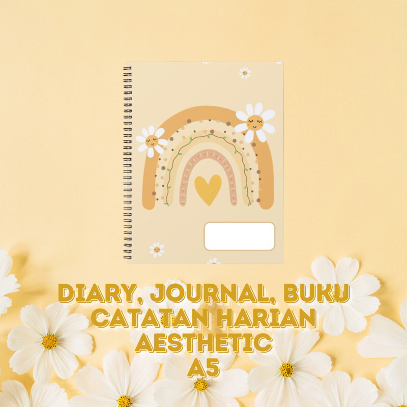 

Notebook Buku Catatan Harian Aesthetic Ukuran A5 – Cocok untuk Journaling & Catatan Pribadi Pelajar