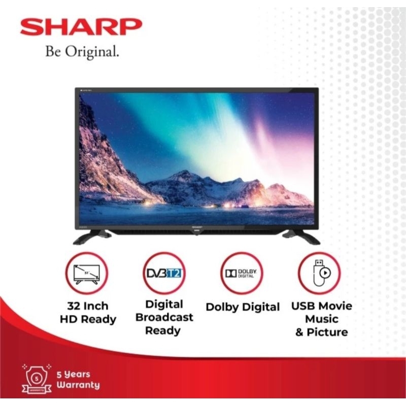 TV LED SHARP 32INCH DIGITAL TV C32HD TV SHARP DIGITAL 32 INCH TV SHARP 32INCH DIGITAL 32HD