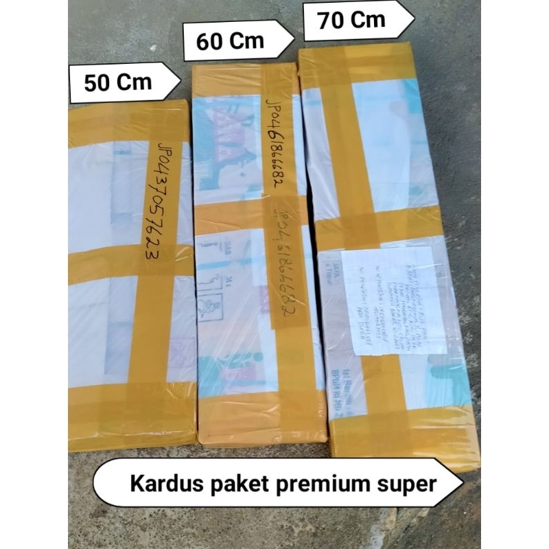 

Kardus box packing paket premium super