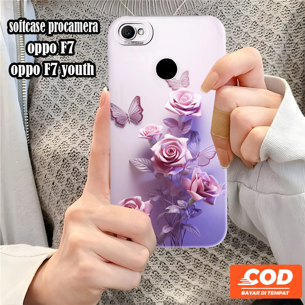 VVIPCASE - Soft Case Oppo f7 Oppo f7 youth Oppo f9 f9 pro  realme 2 - realme 2 pro Silikon Lentur Op