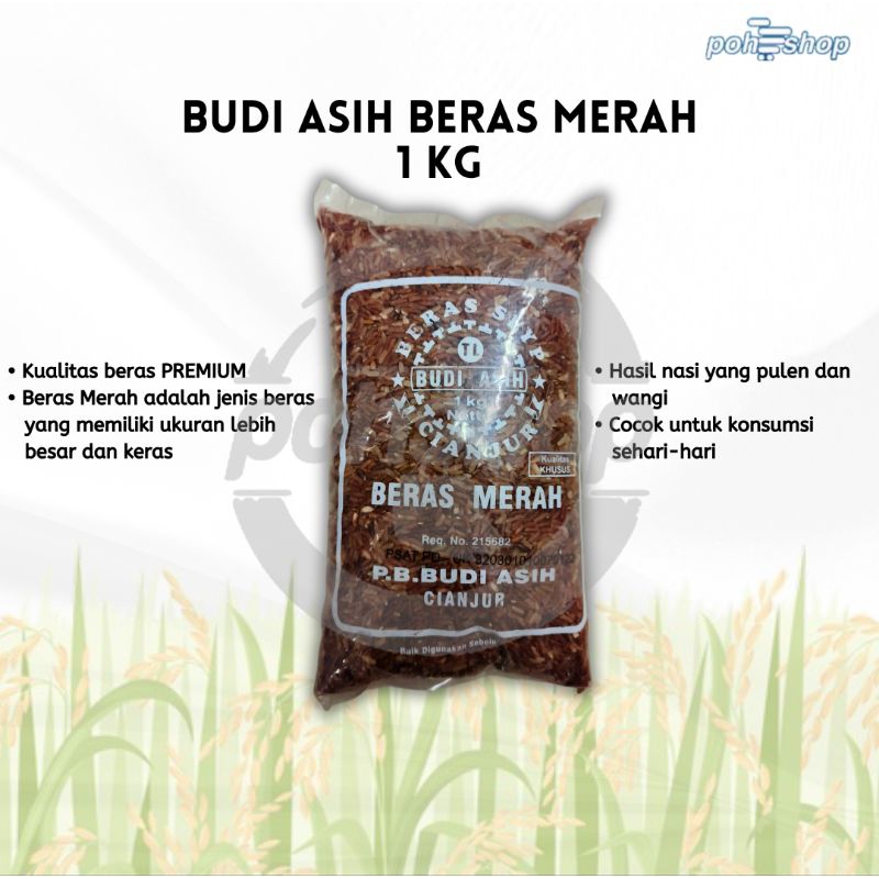 

[Budi Asih] Beras Merah 1 kg